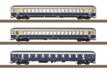 Trix 23113 - H0 - 3-tlg. Set Schnellverkehrwagen IVA, DB, Ep. III